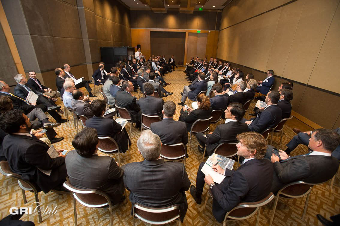 Sala de discussão durante o Brazil GRI 2019