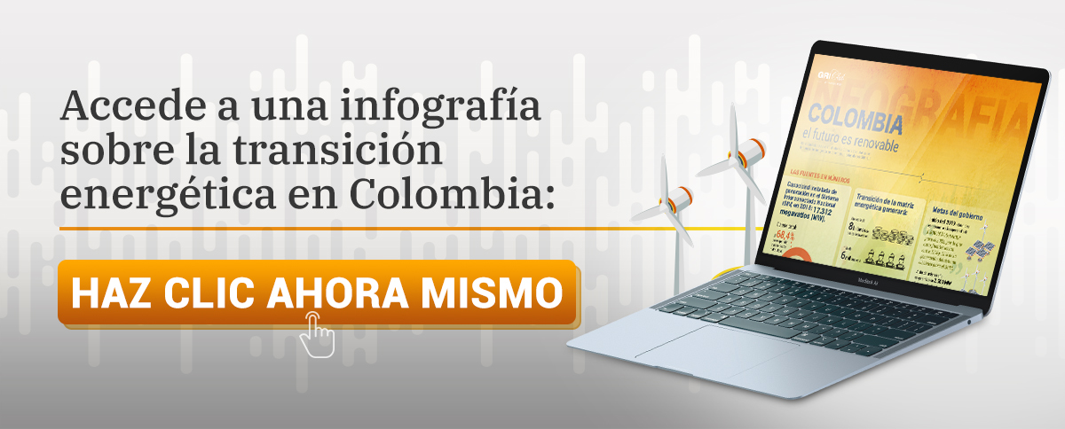 Accede a una infografï¿½a sobre la transiciï¿½n energï¿½tica en Colombia 
